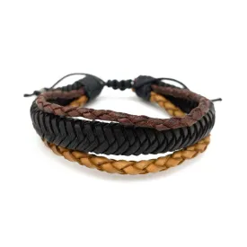 Anju Jewelry - Aadi Braided Leather Bracelet