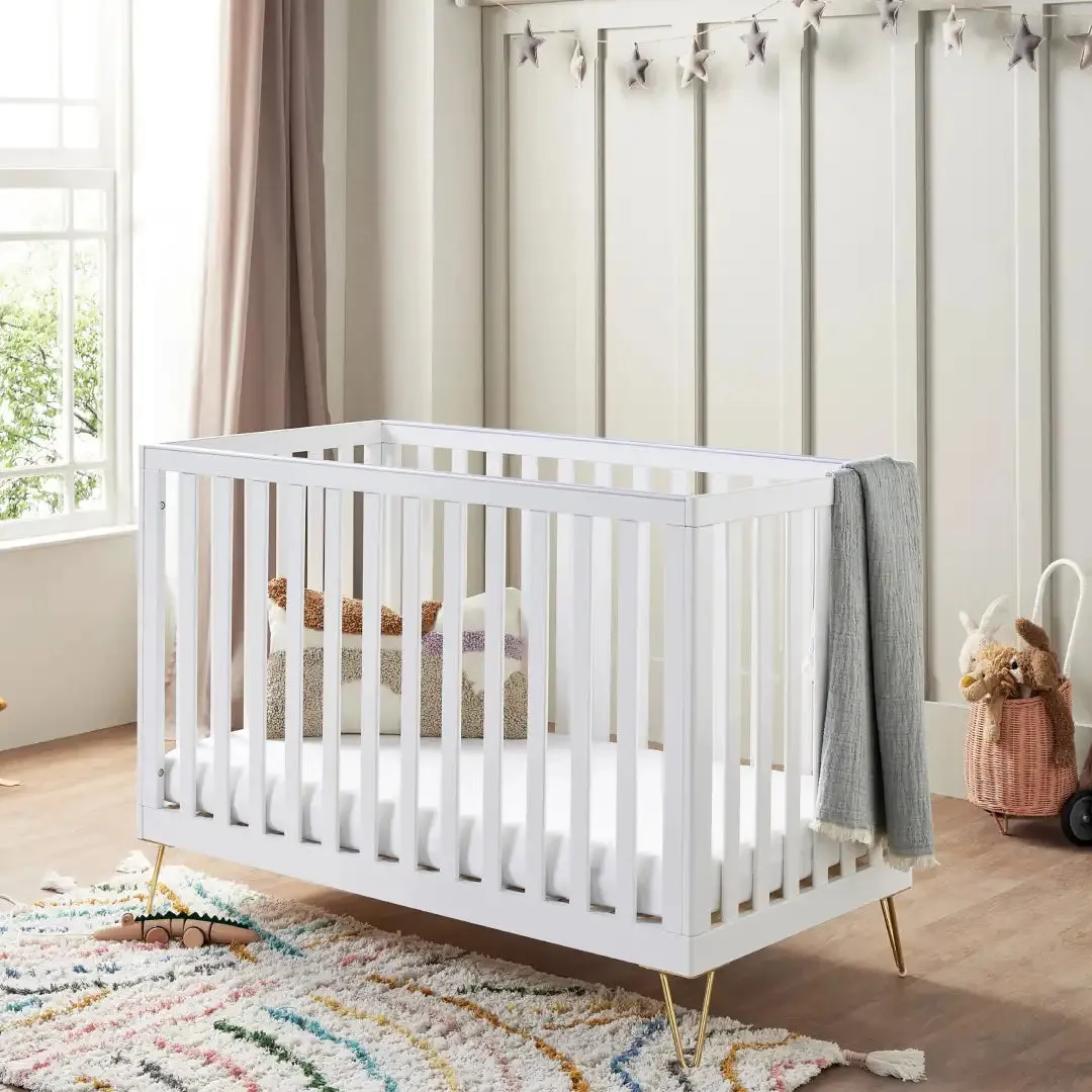 Babymore Kimi Cot Bed – White