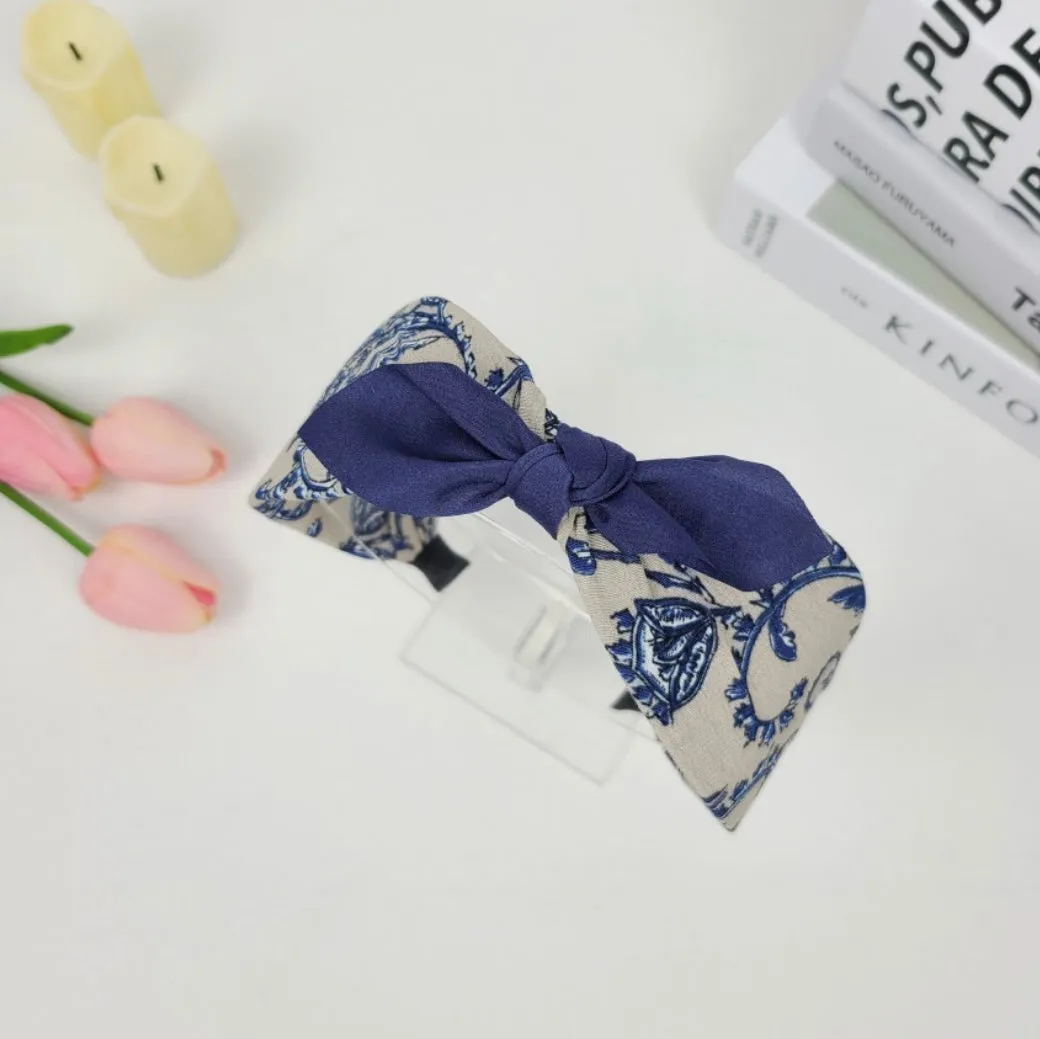 Blue Wide Hairband