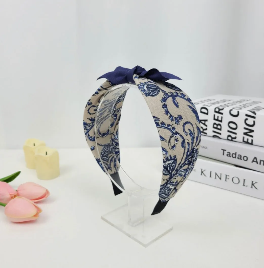 Blue Wide Hairband