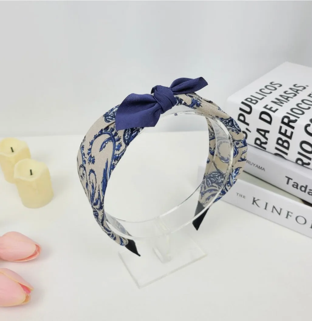 Blue Wide Hairband