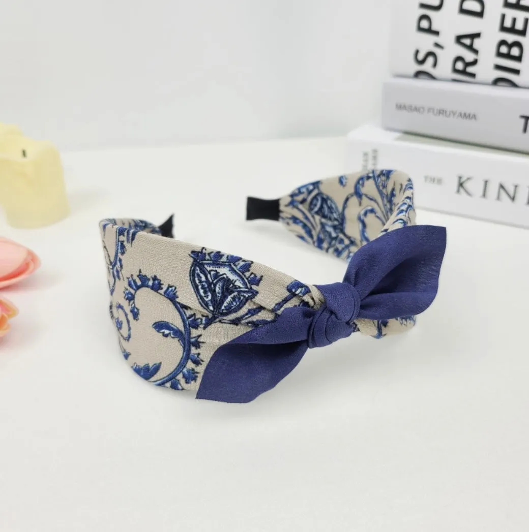 Blue Wide Hairband
