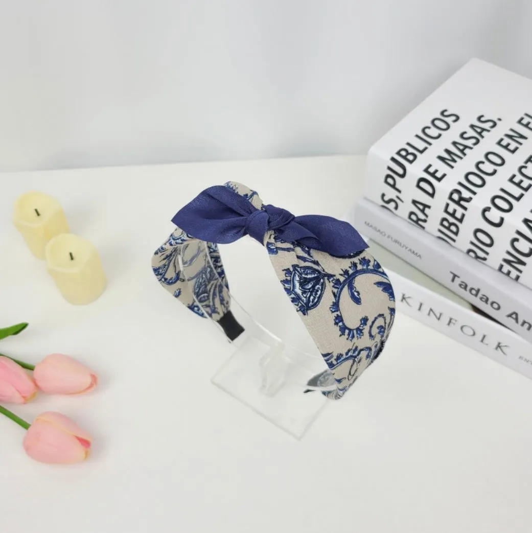 Blue Wide Hairband