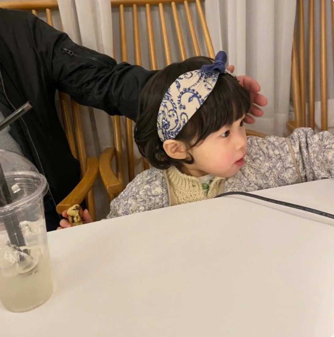 Blue Wide Hairband