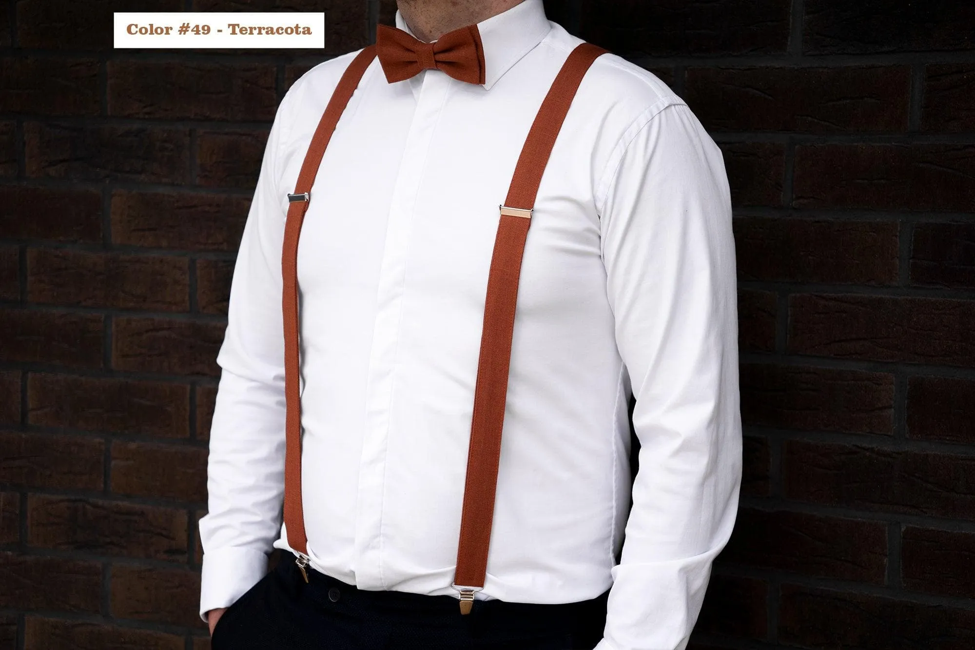 Brown color bow tie | brown ties for men