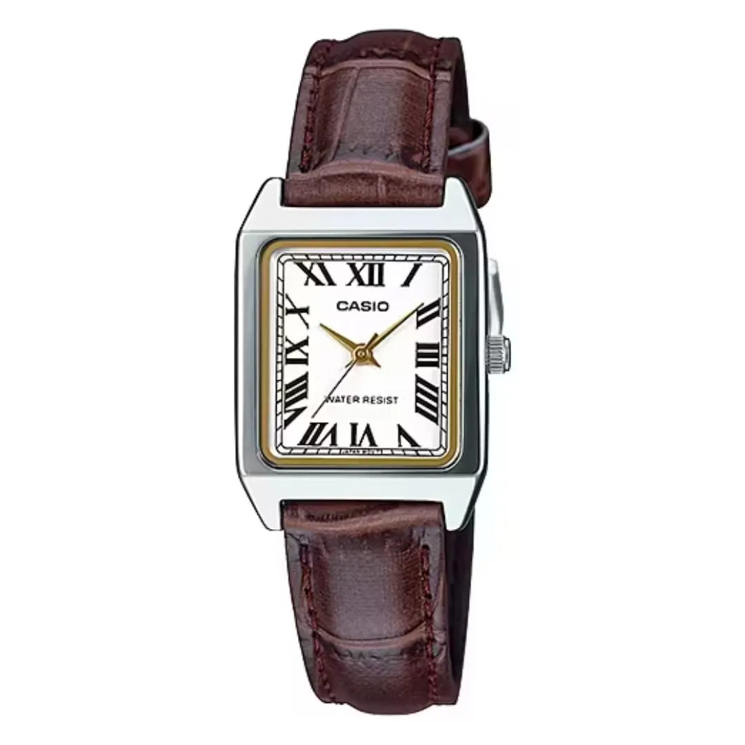 Casio Analog Brown Watch LTP-V007L-7B2UDF