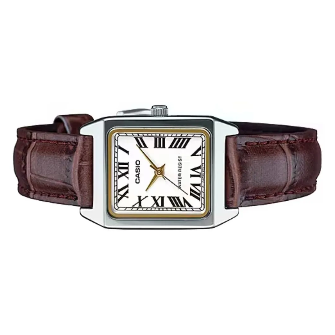 Casio Analog Brown Watch LTP-V007L-7B2UDF