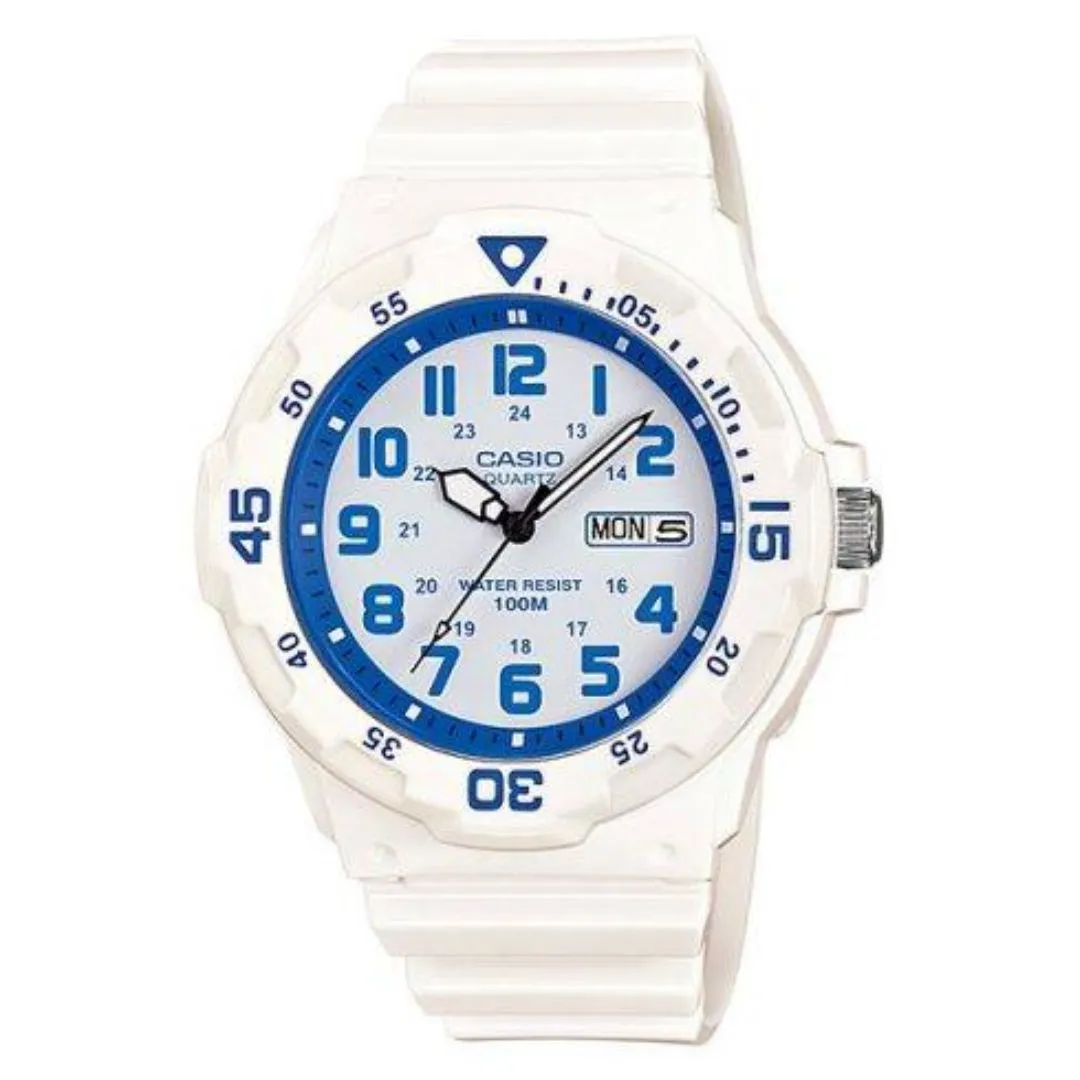 Casio White Analog Watch MRW-200HC-7B2VDF