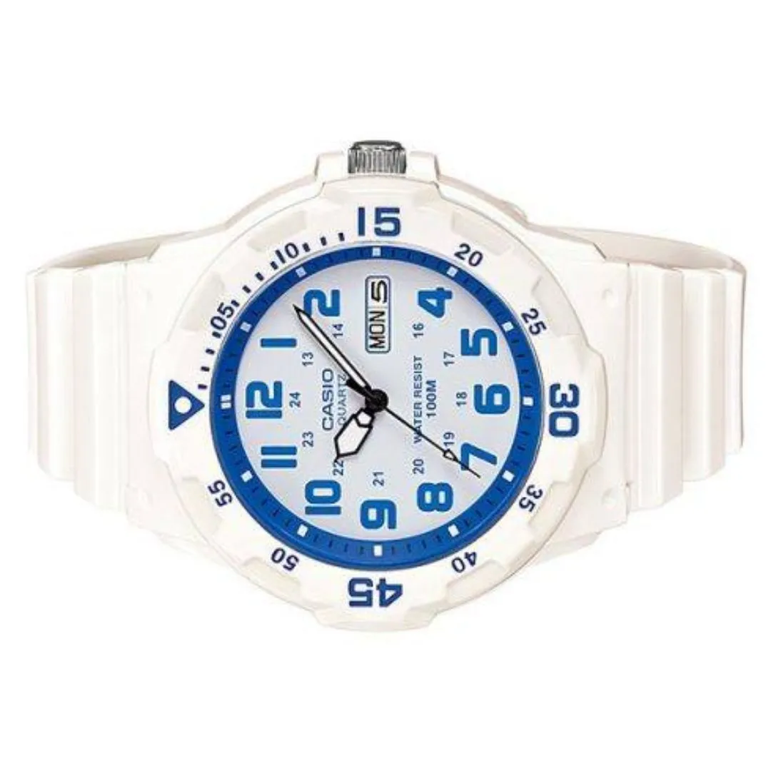 Casio White Analog Watch MRW-200HC-7B2VDF