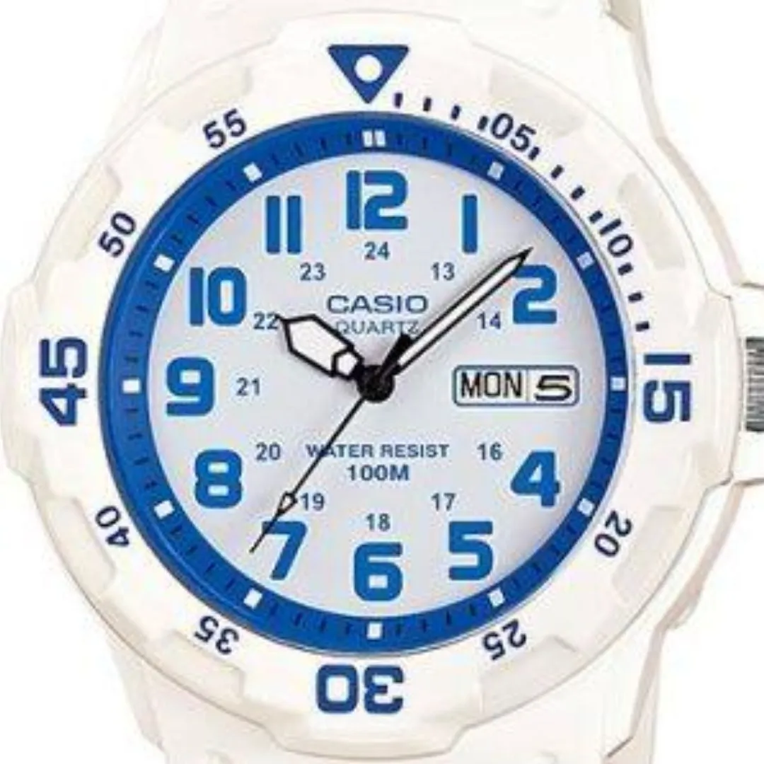 Casio White Analog Watch MRW-200HC-7B2VDF