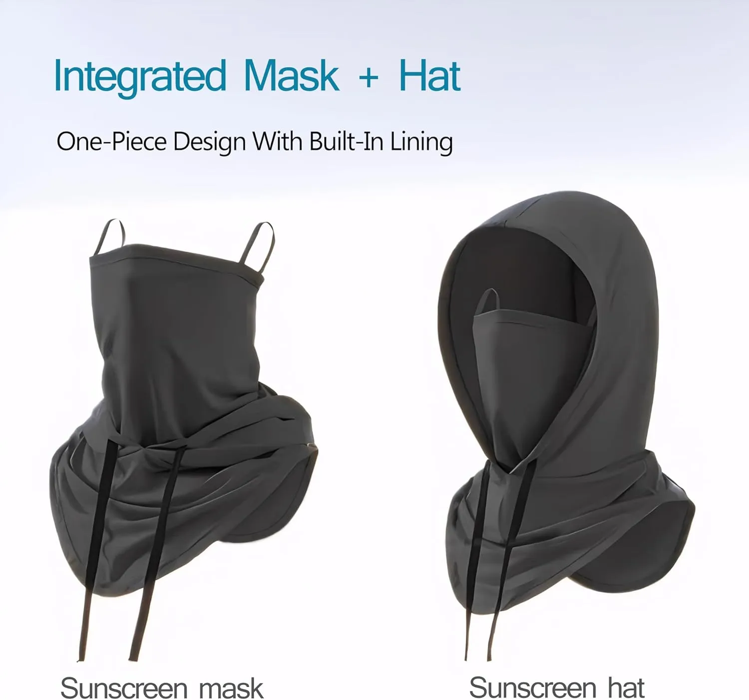 Cooling Sun Face Shield Unisex Balaclava Breathable Mask for Men and Women Outdoor Cycling Ski Head Cover UV Protection
