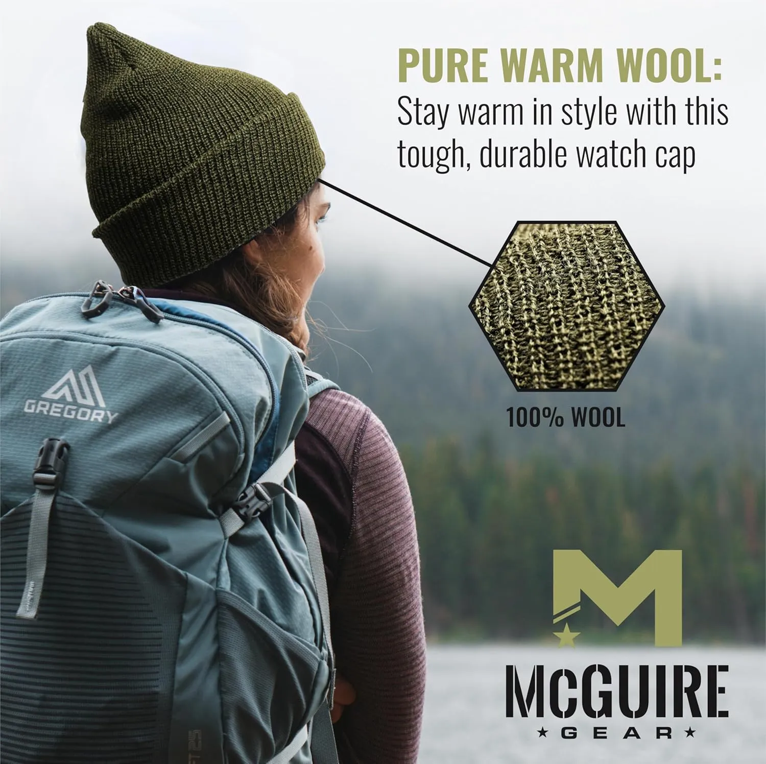 Genuine GI 100% Wool Military Watch Cap