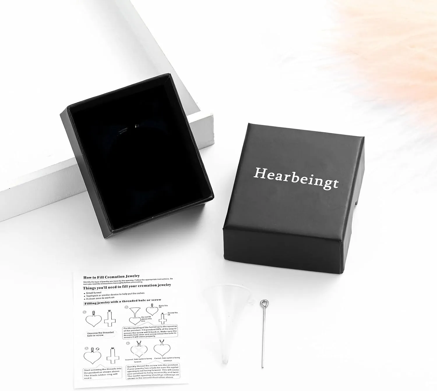 Hearbeingt 2 Pieces Baseball Urn Necklaces for Ashes Baseball Bat Stainless Steel Cremation Jewelry Memorial Pendant for Women Men Loved One Memorial Ashe Pendant