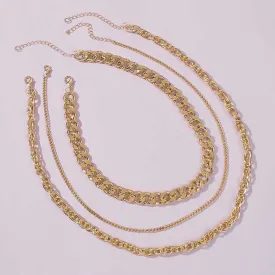 Hip Hop Exaggerated Thick Chain Cool Handsome Girl Clavicle Chain