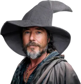 HOMELEX Black Witch Hat Adult Wizard Hat Sorcerer Accessories Halloween
