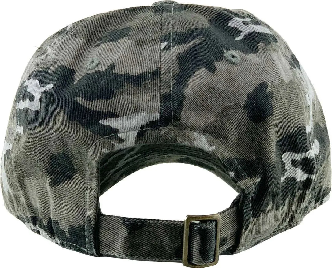 Kids Premium Baseball Cap Blk - Cam