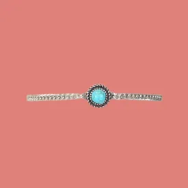 Last Call Dainty Turquoise Chain Bracelet