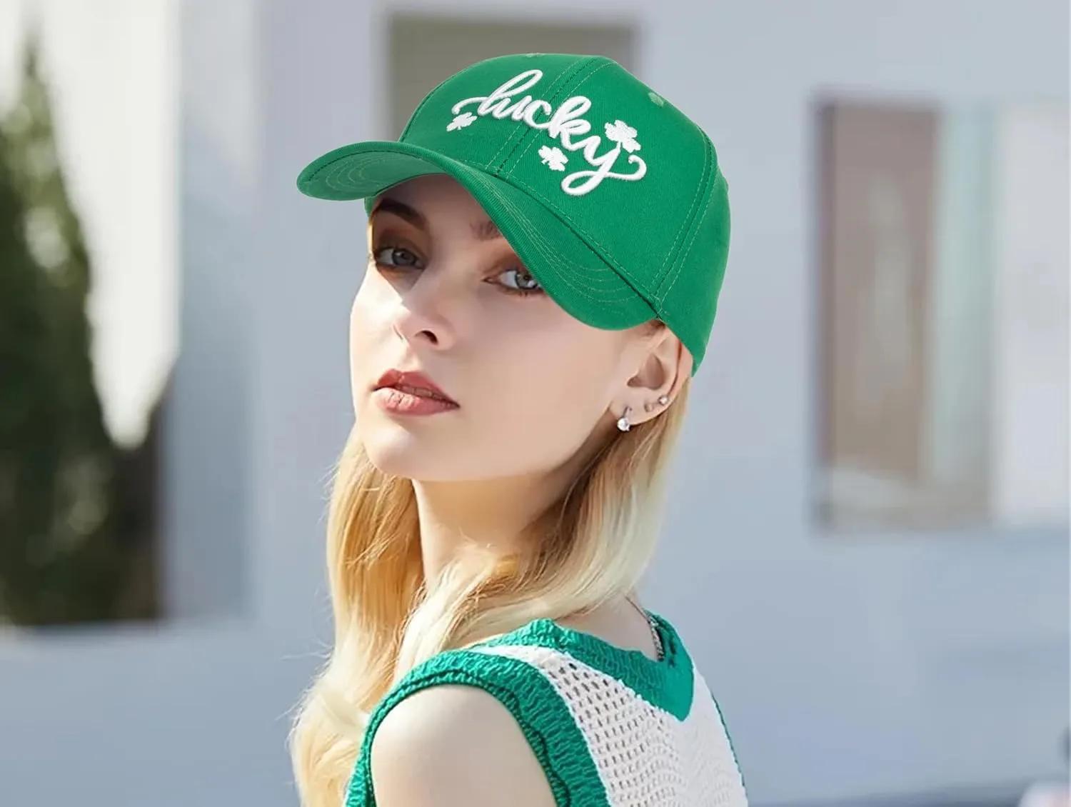 Men-Women-Ireland-St-Patrick's-Baseball-Day-Cap - Irish-Shamrock-Adjustable-Green-Day-Lucky-Hat-St-Patrick-Decor