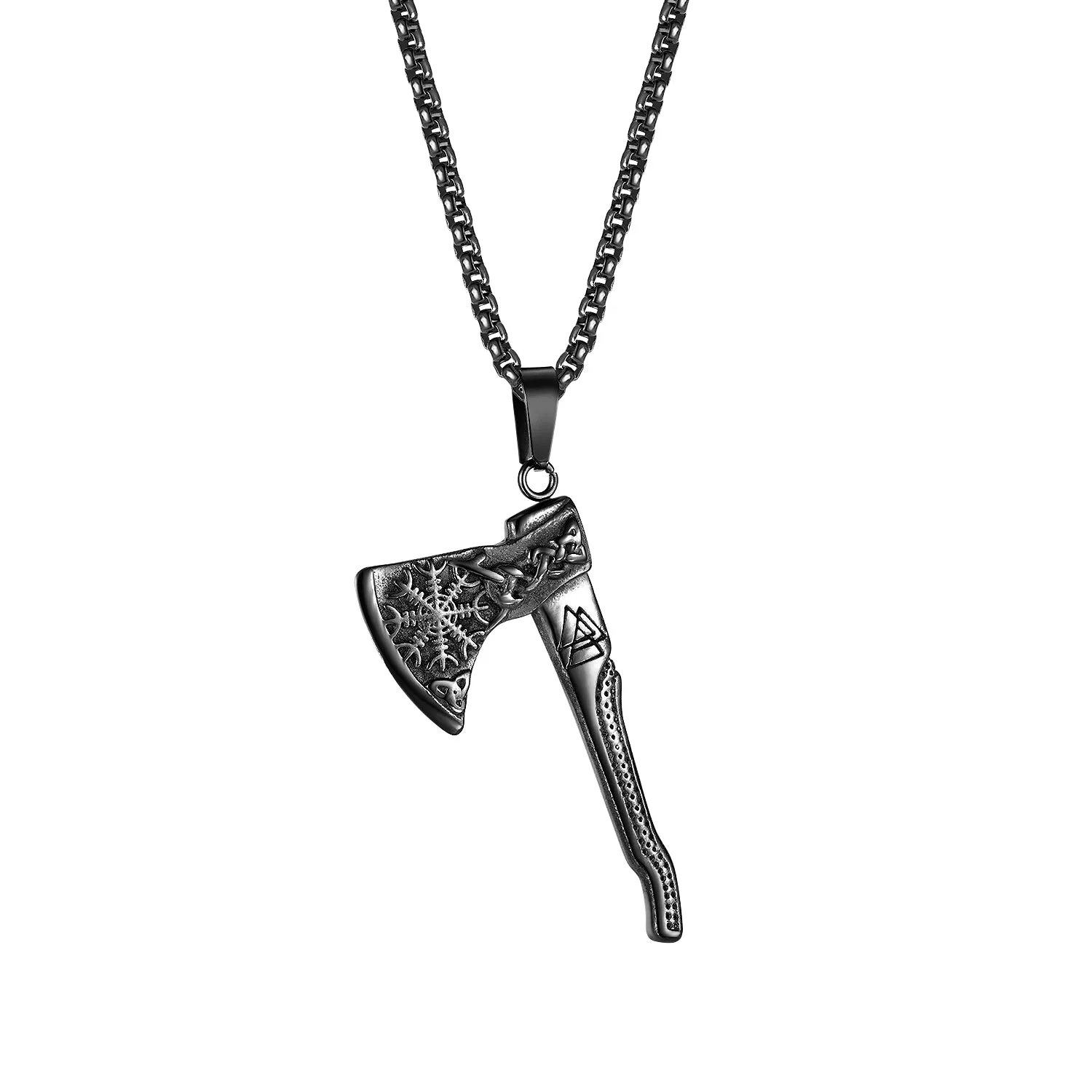 Men's Fashion Hip Hop AX Pendant Necklace