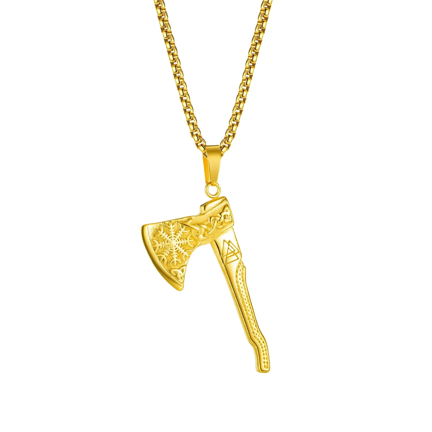 Men's Fashion Hip Hop AX Pendant Necklace