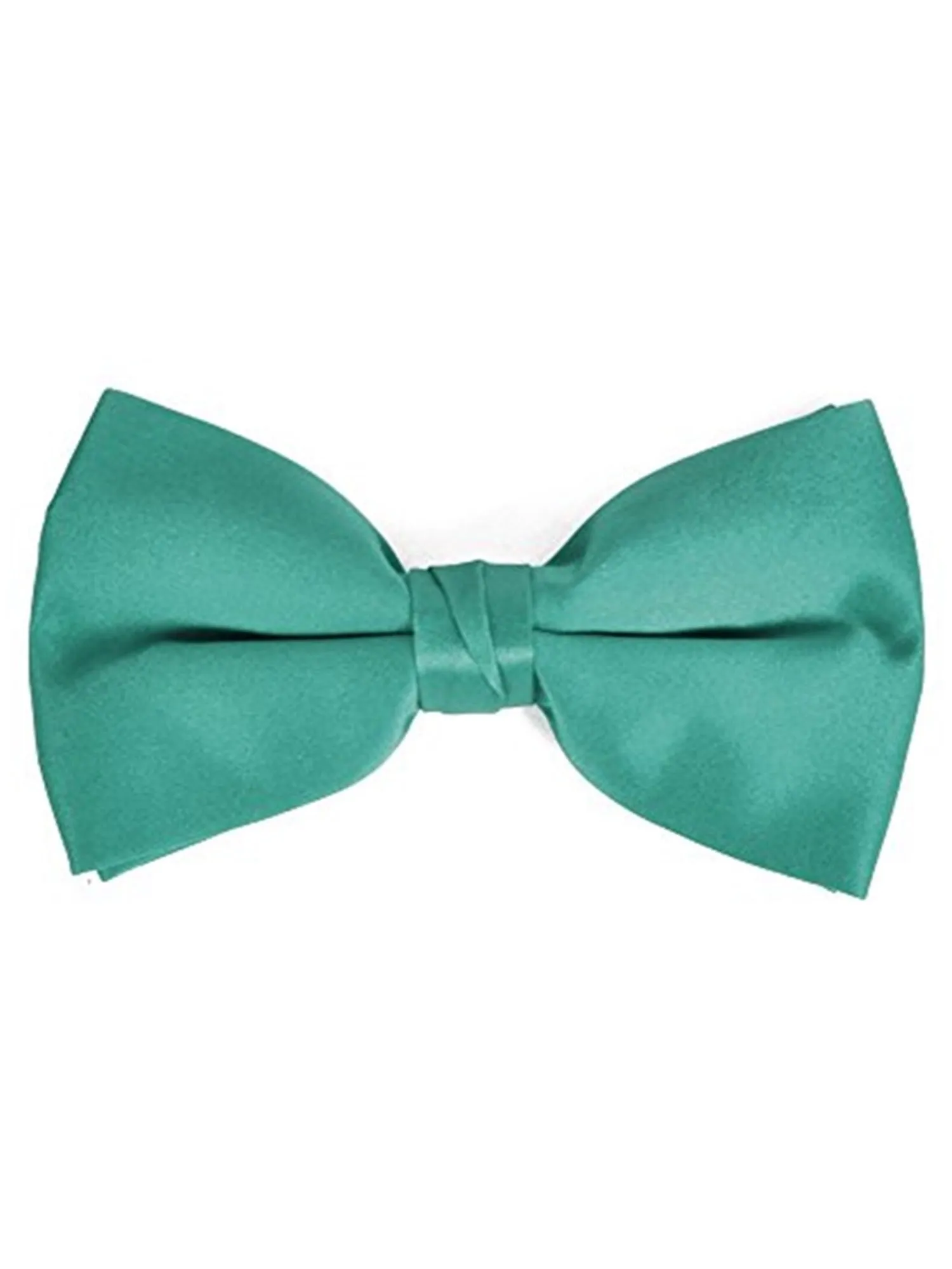 Men's Pre-tied Clip On Bow Tie - Formal Tuxedo Solid Color