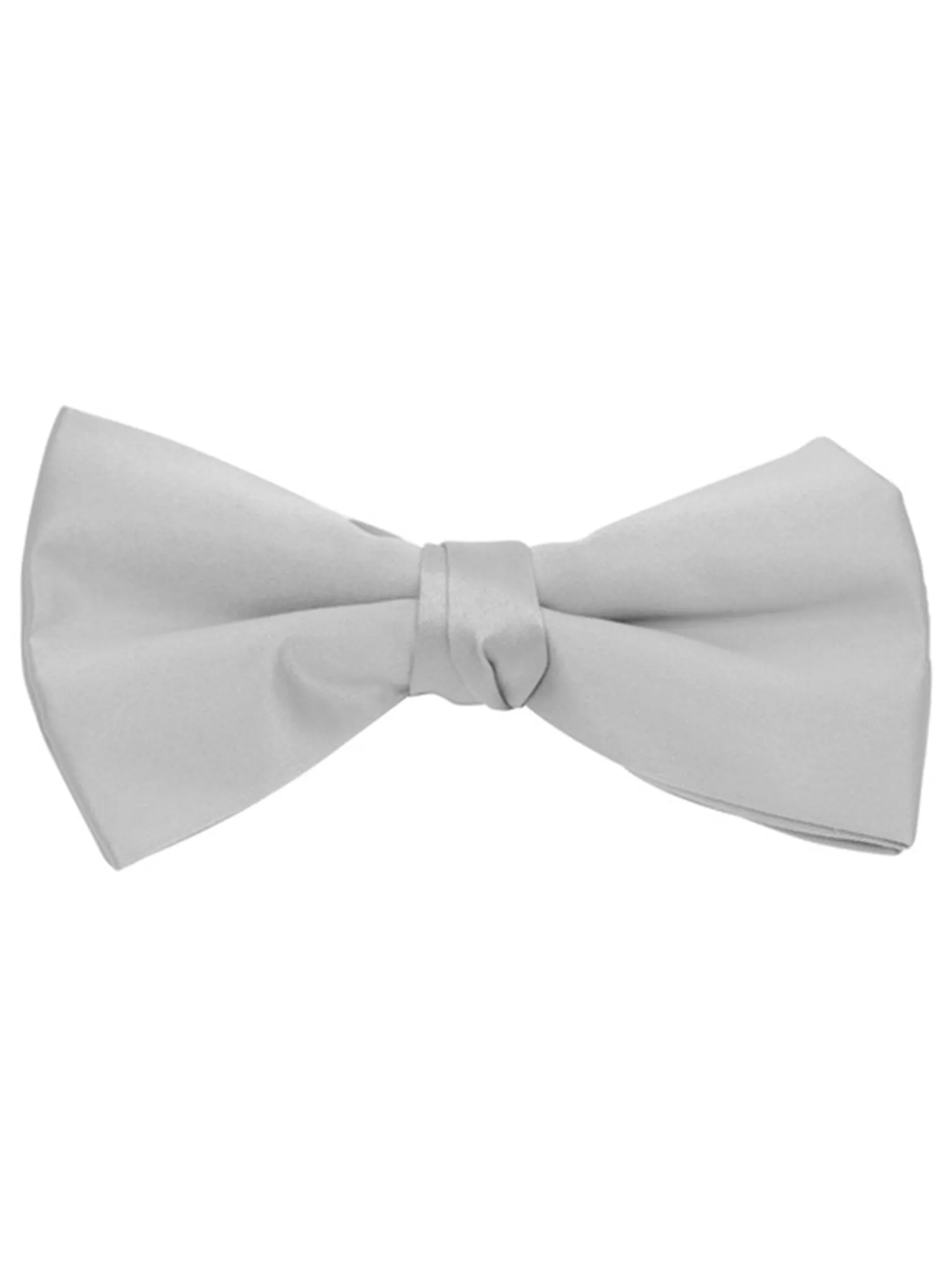 Men's Pre-tied Clip On Bow Tie - Formal Tuxedo Solid Color