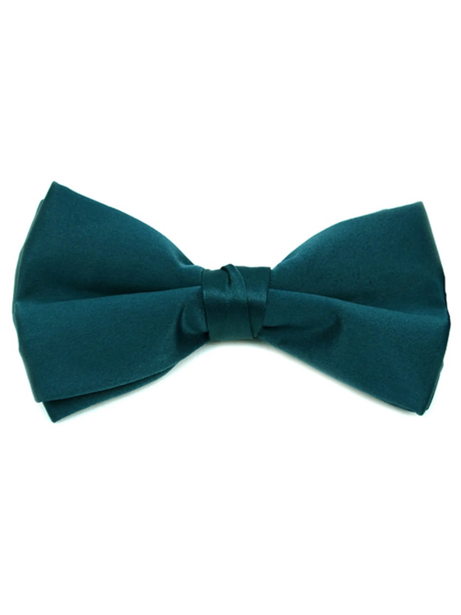 Men's Pre-tied Clip On Bow Tie - Formal Tuxedo Solid Color