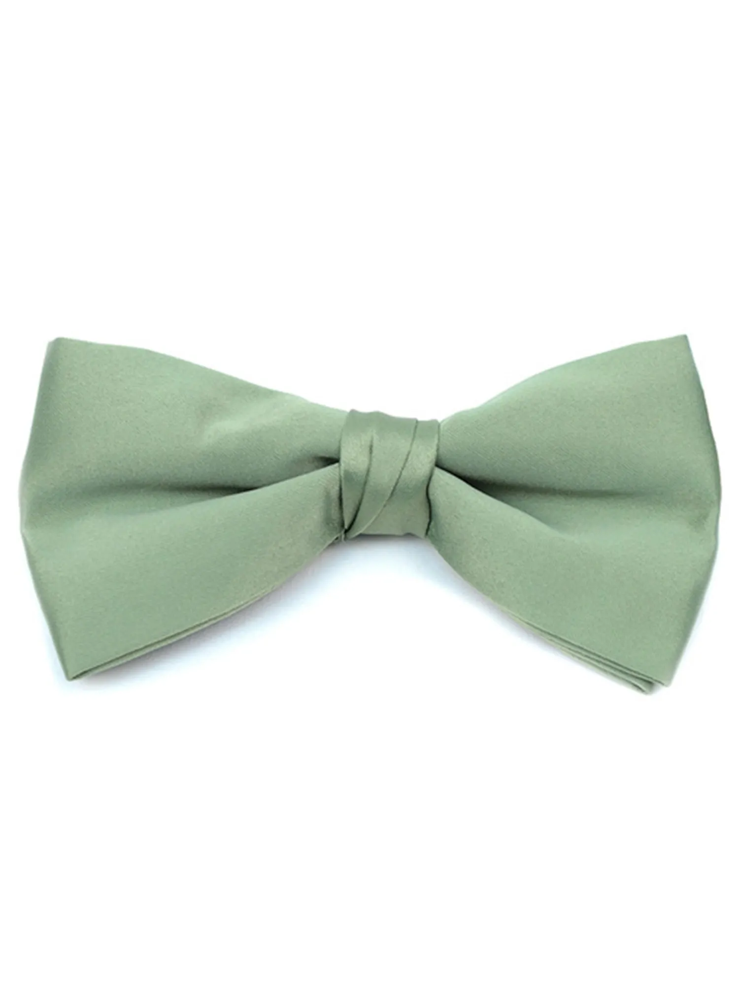 Men's Pre-tied Clip On Bow Tie - Formal Tuxedo Solid Color
