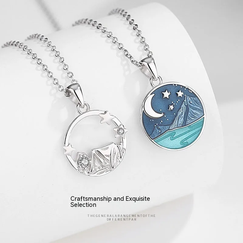 Pendant Neck Accessories Sterling Silver S925 Clavicle Chain