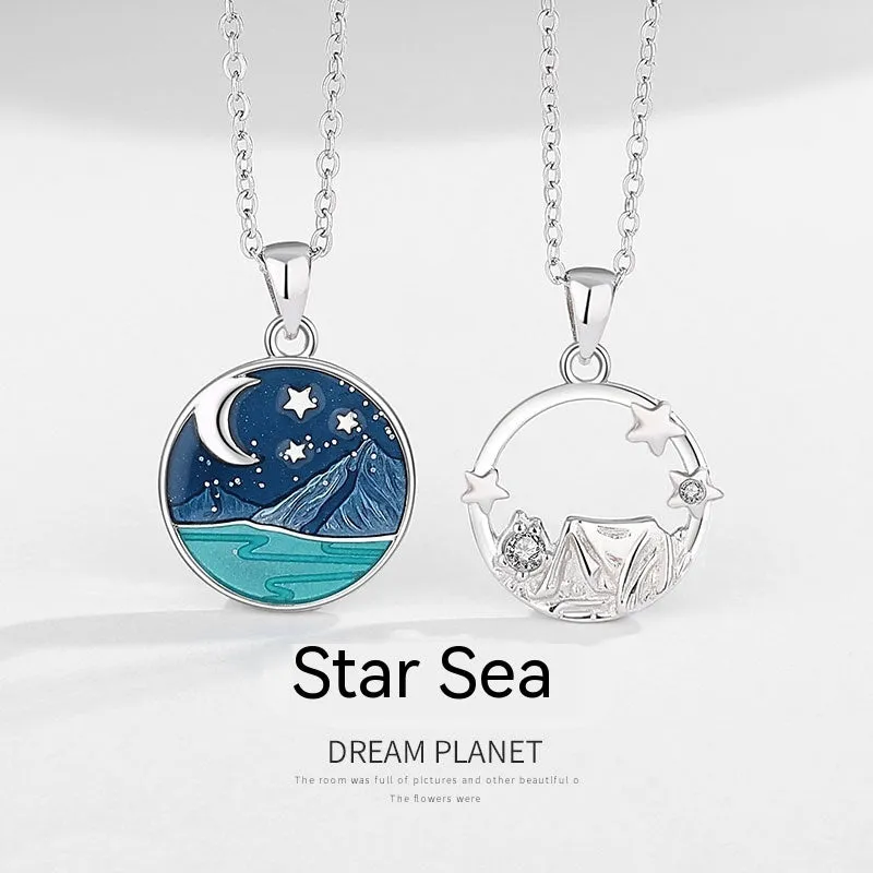 Pendant Neck Accessories Sterling Silver S925 Clavicle Chain