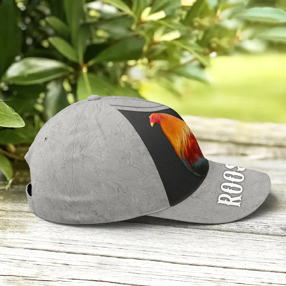 Rooster Vector Art Baseball Cap Coolspod
