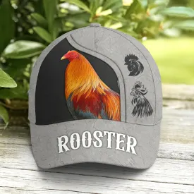 Rooster Vector Art Baseball Cap Coolspod