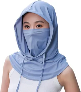 Summer Balaclava Hat Face Mask with Neck Guard UV Protection Full Head Mask for Men Women Fishing Cycling