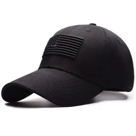 Tactical Baseball Caps w/ USA Flag